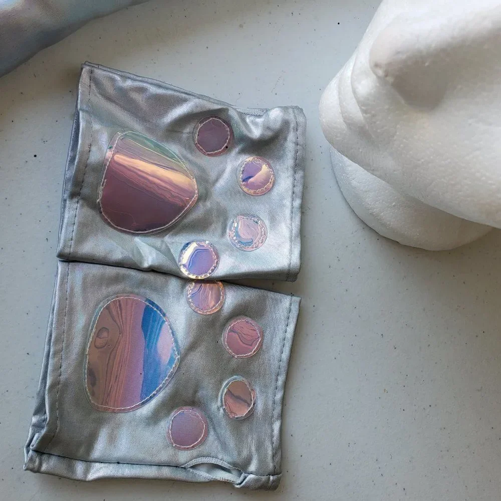 Silver Cat Ears, Tail, Arm Warmers Kit Claire's Girls Accessories